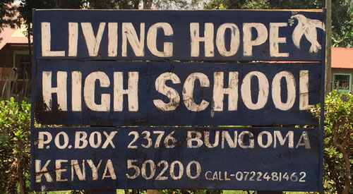 Live Hope High School - Kenya Afrcia
